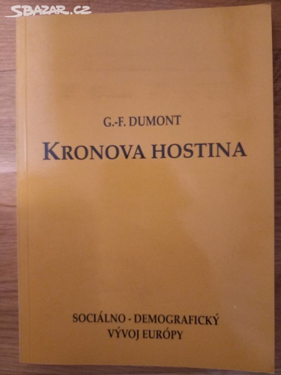 Kniha Kronova hostina od G. F. Dumont