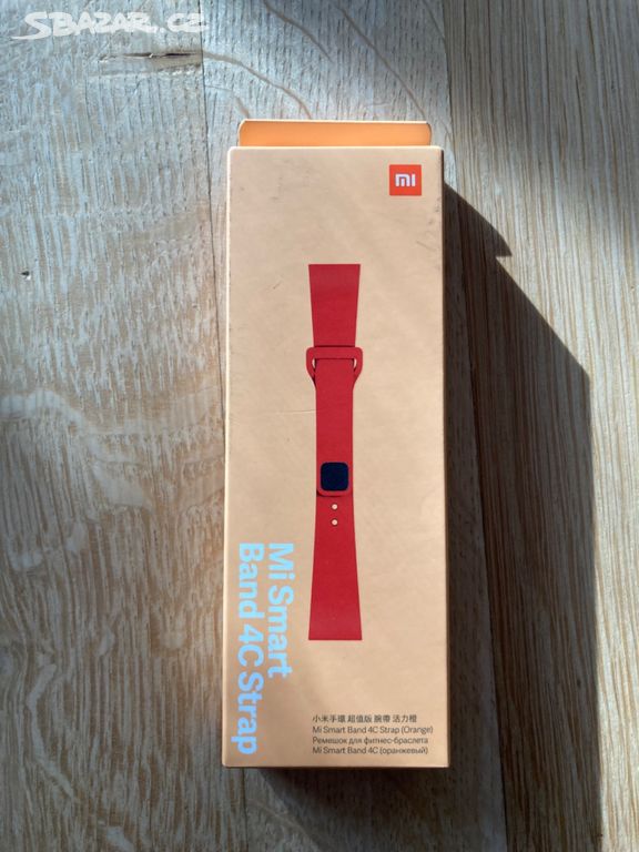 Náhradní řemínek Xiaomi Mi Band 4C Strap Orange
