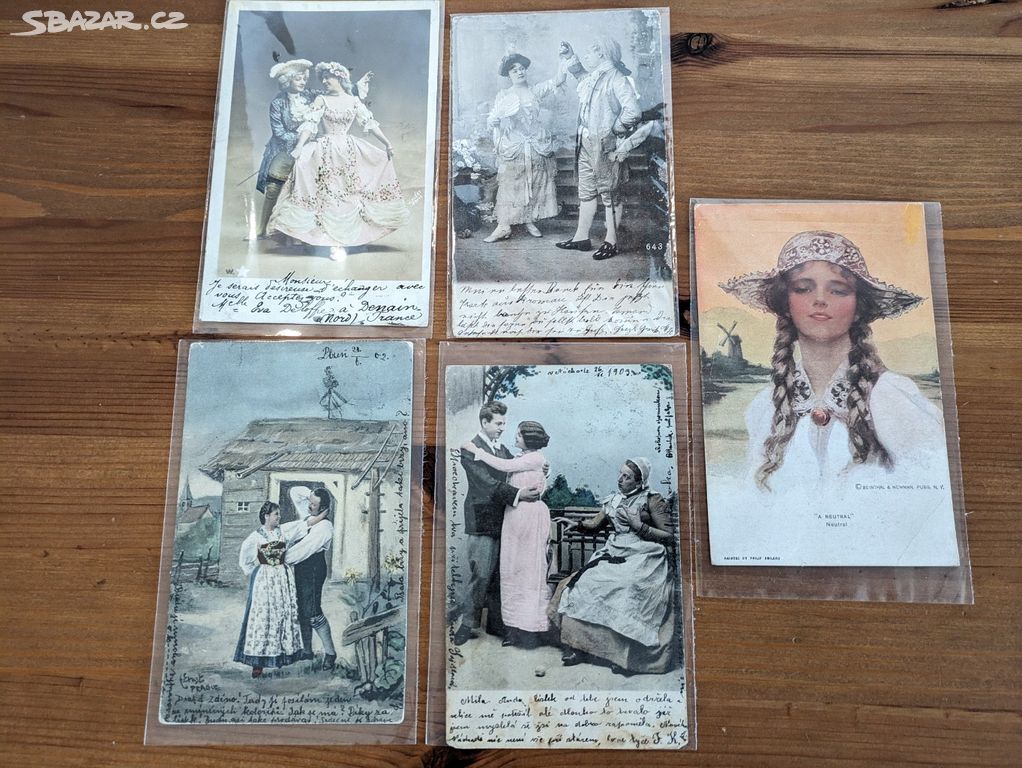 Staré pohlednice Rakousko-Uhersko a ČSR I