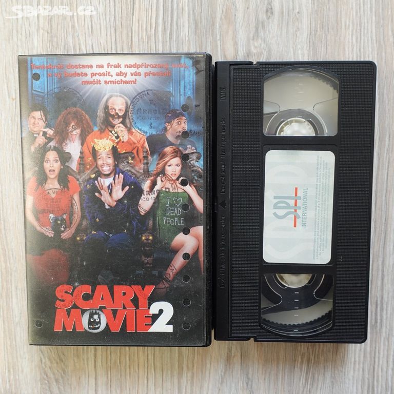 VHS kazeta - Scary Movie 2