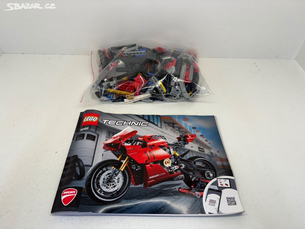 LEGO 42107 Technic Ducati Panigale V4 R Kraslice Sokolov Sbazar.cz