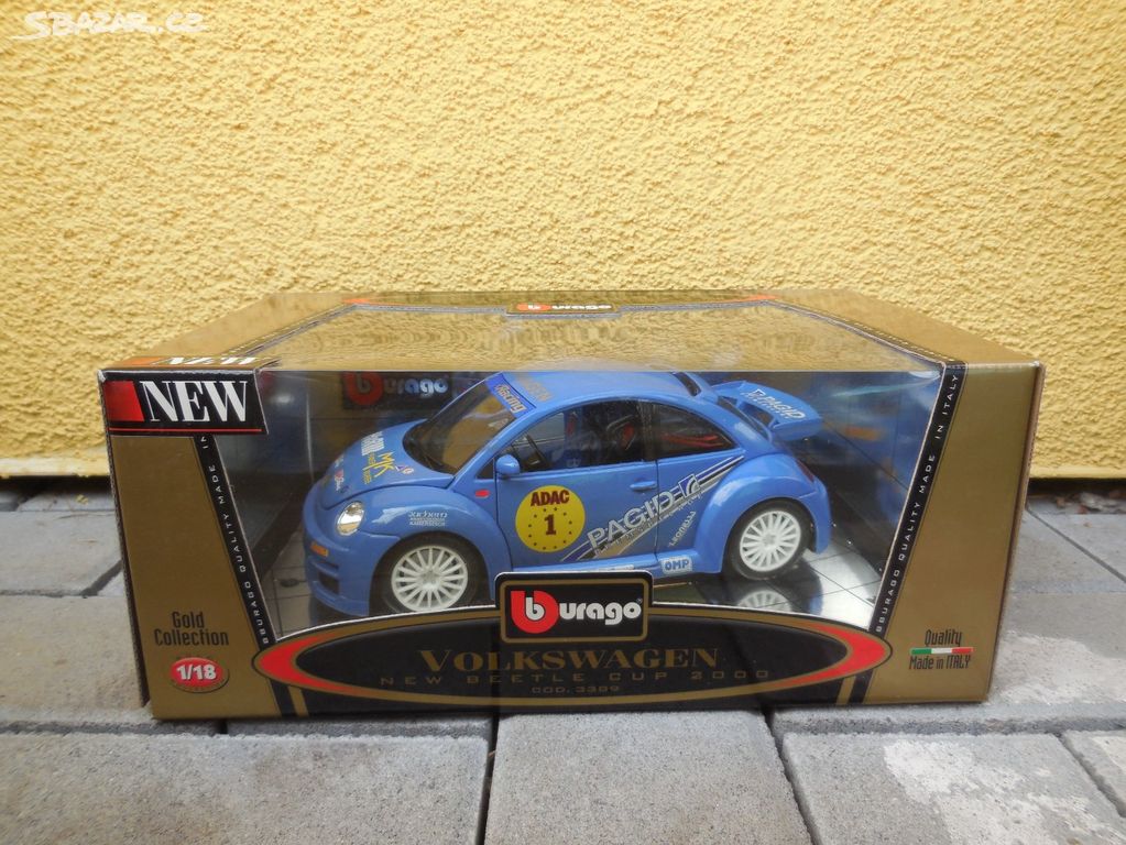 Volkswagen New Beetle CUP - 1:18 Bburago Italy