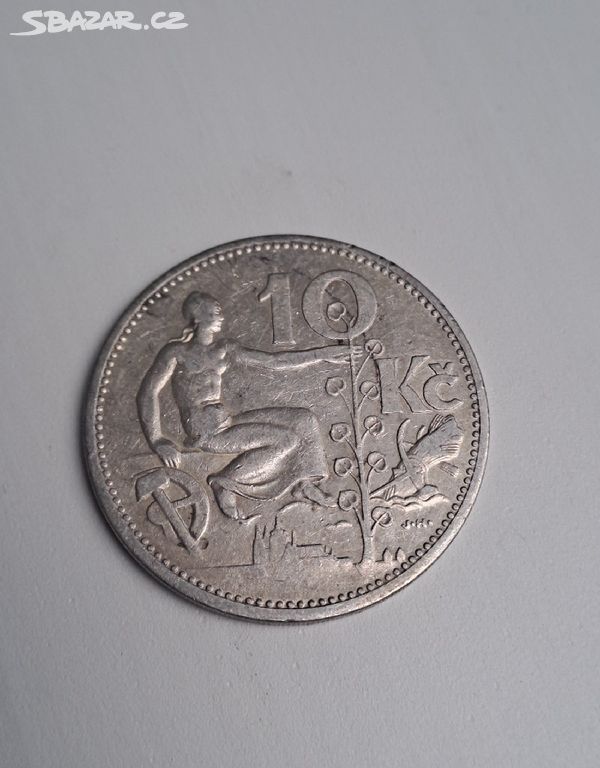 10 koruna 1932 ČSR