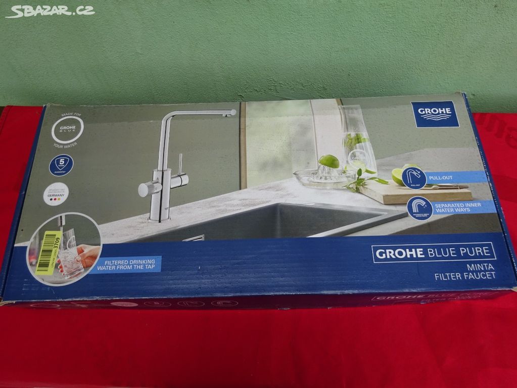 Kuchyňská baterie Grohe blue pure 30601DC0