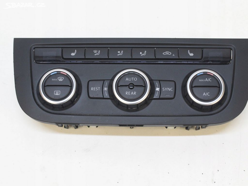 VW Sharan 7N panel klimatizace 7N0907044L