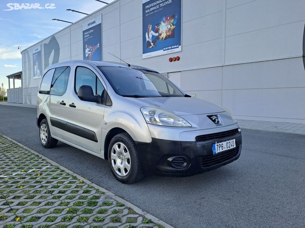 Peugeot Partner, 1.6HDI 2MAJ NOVÁ STK ZACHOVALÉ