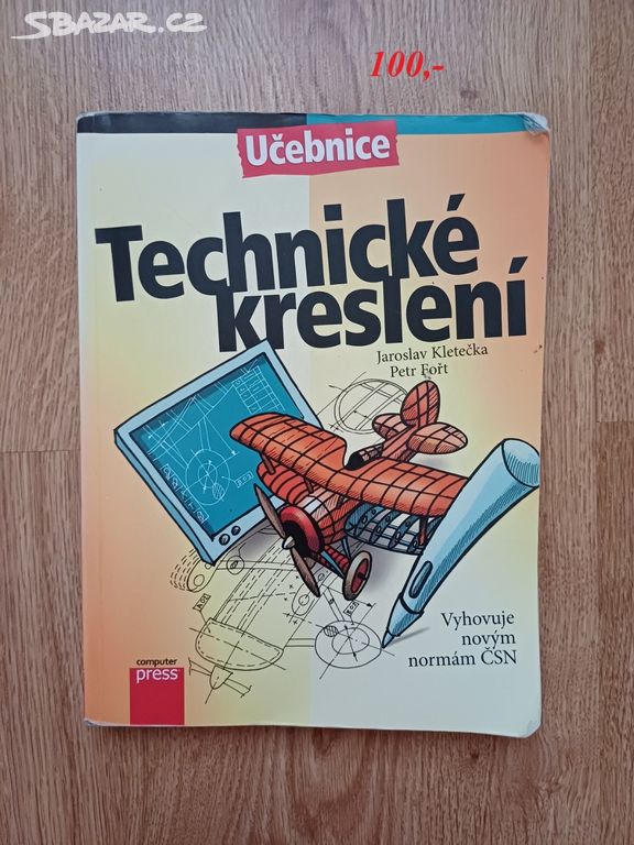 Technické kreslení - Jaroslav Kletečka, učebnice