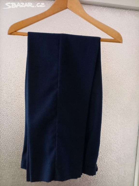 Tmavě modré dámské kalhoty R.U.S.S.