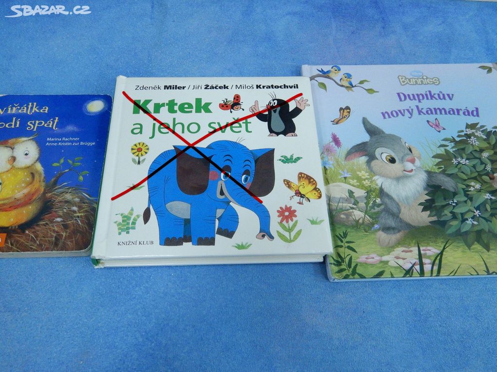 Knížky pro děti 1,5-4 roky