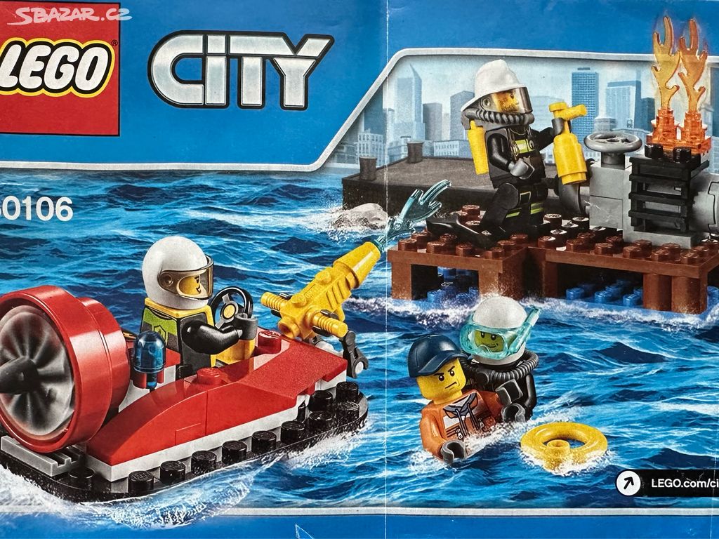 LEGO CITY 60106 Hasiči startovací sada