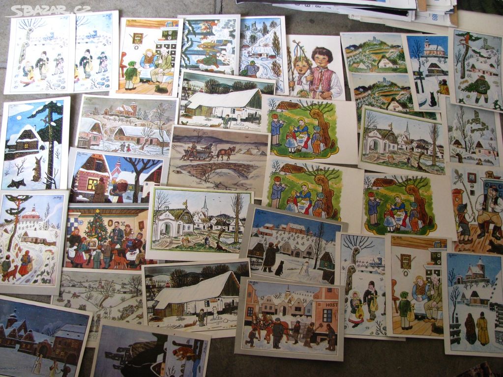 staré pohlednice, lada, zahraničí