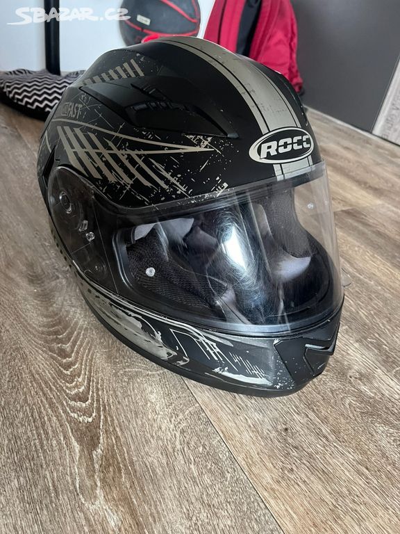 Helma na motorku - ROCC integrální matová