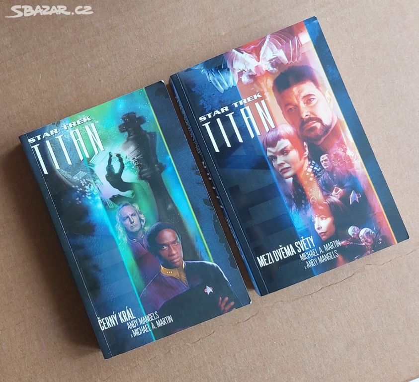 STAR TREK TITAN-2 knihy CELKEM JEN za 199 Kč