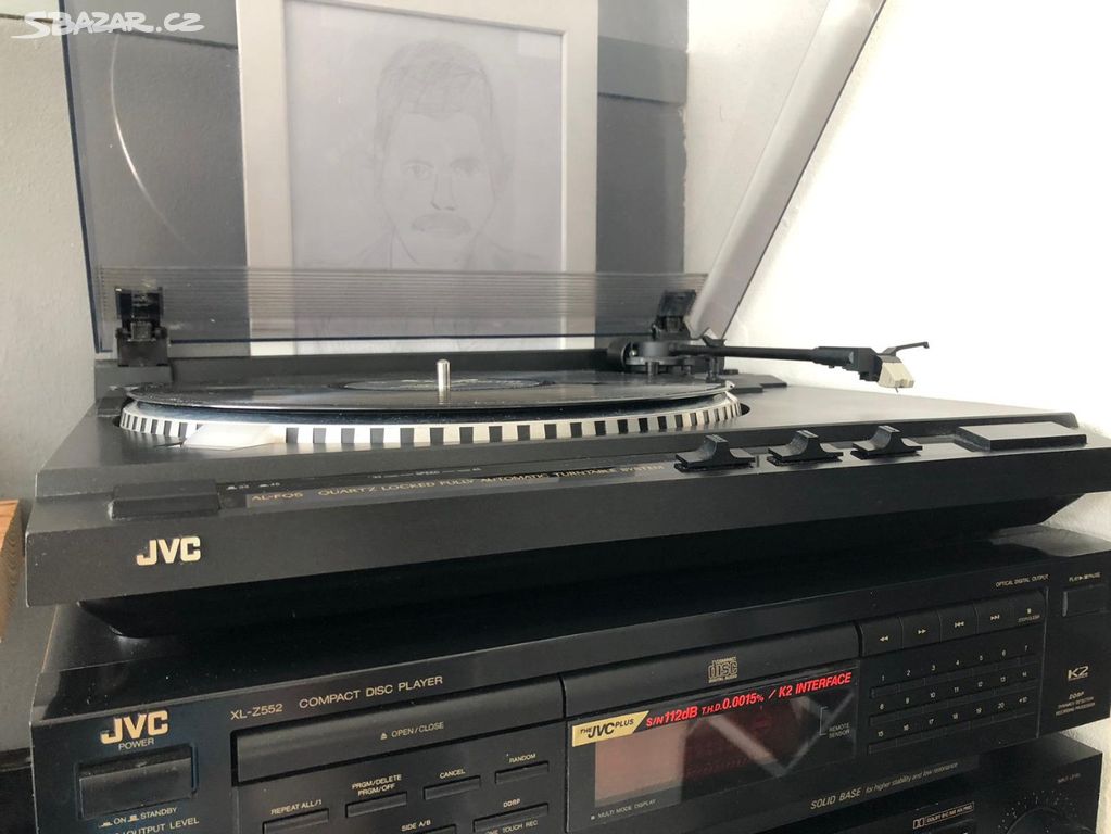 Gramofon JVC AL-FQ 5 bk /Japan 1987/