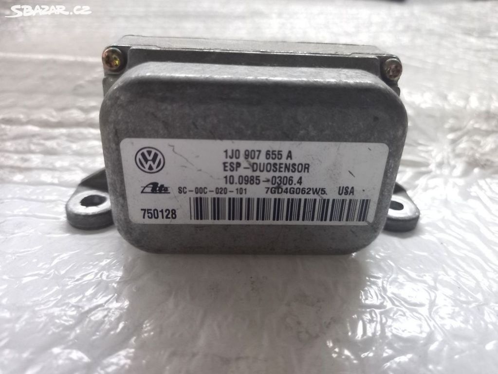Senzor ESP VW Škoda 1J0907655A čidlo zrychlení