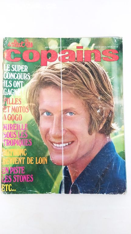 Starý časopis Salut Les Copains