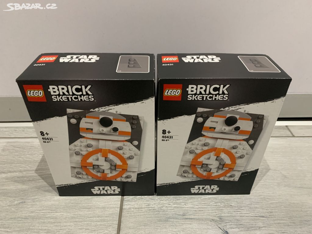 2x LEGO Brick Sketches 40431 BB-8
