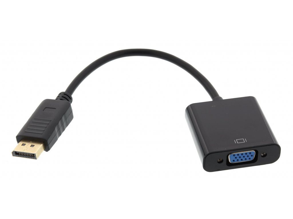 DisplayPort - VGA Kvalitní kabelová redukce