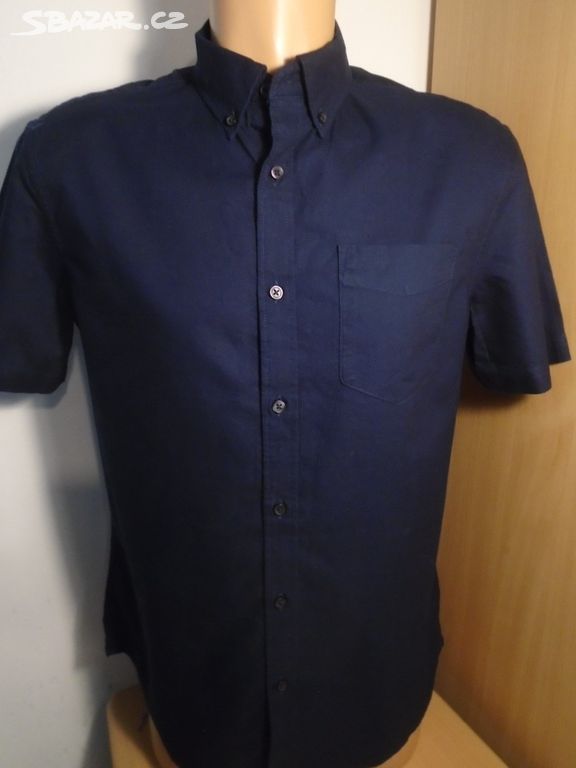 Pánská modrá košile M&S Collection/S/2x52cm