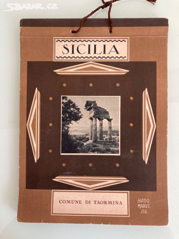 Sicilia staré fotografie