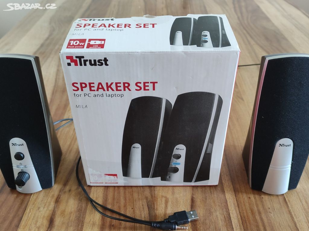TRUST Reproduktory 2.0 MiLa Speaker Set