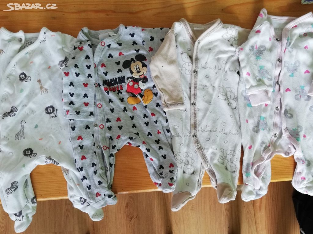 Set overal (pyžama) pro kojence 0-3 m, 62