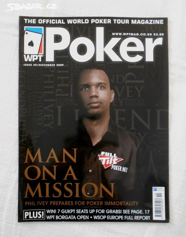 Časopis WPT Poker Magazine November 2009, anglicky