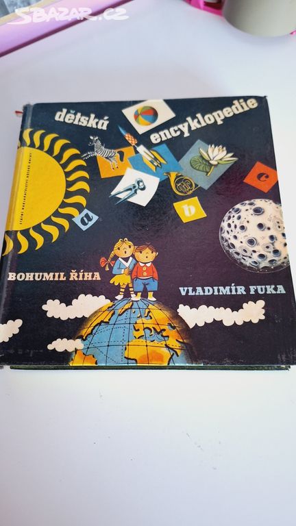 Dětská encyklopedie retro kniha