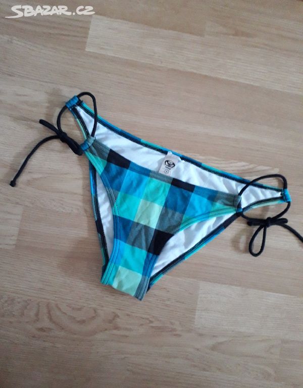 Bikiny bikini sportovní roxy spodní díl plavek S