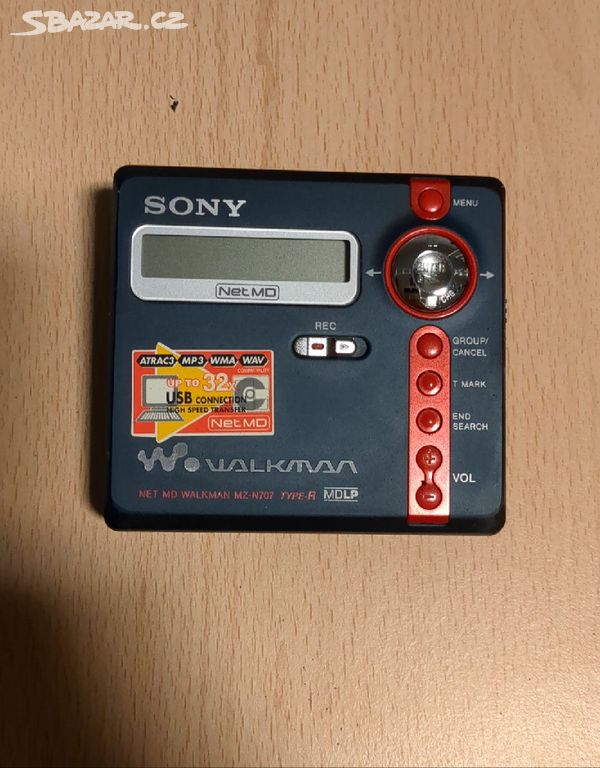 Minidisc recorder Sony