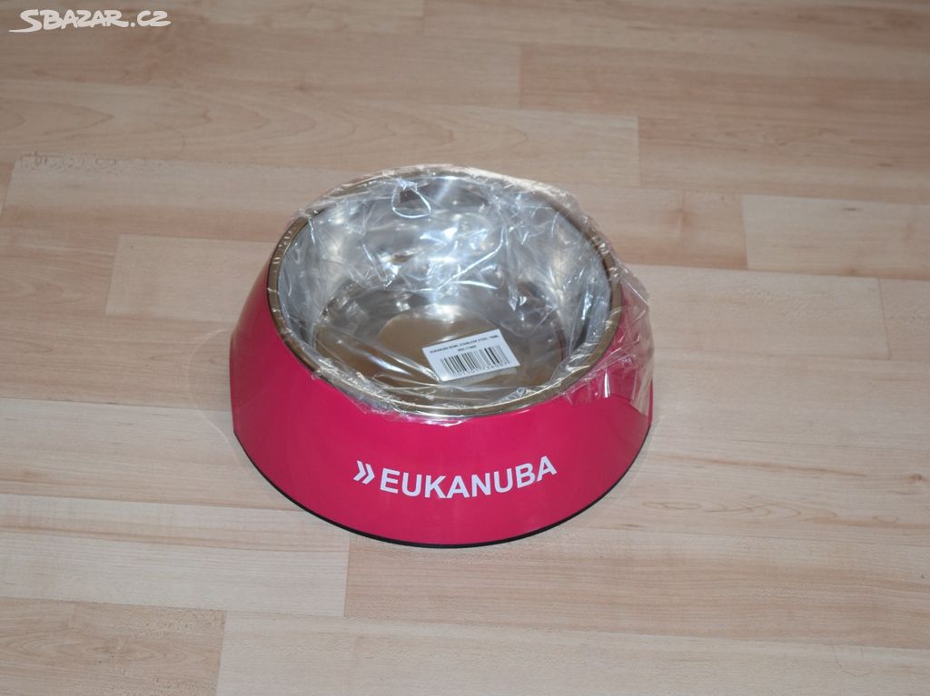 Miska pro psy Eukanuba nerez ocel a plast 750 ml