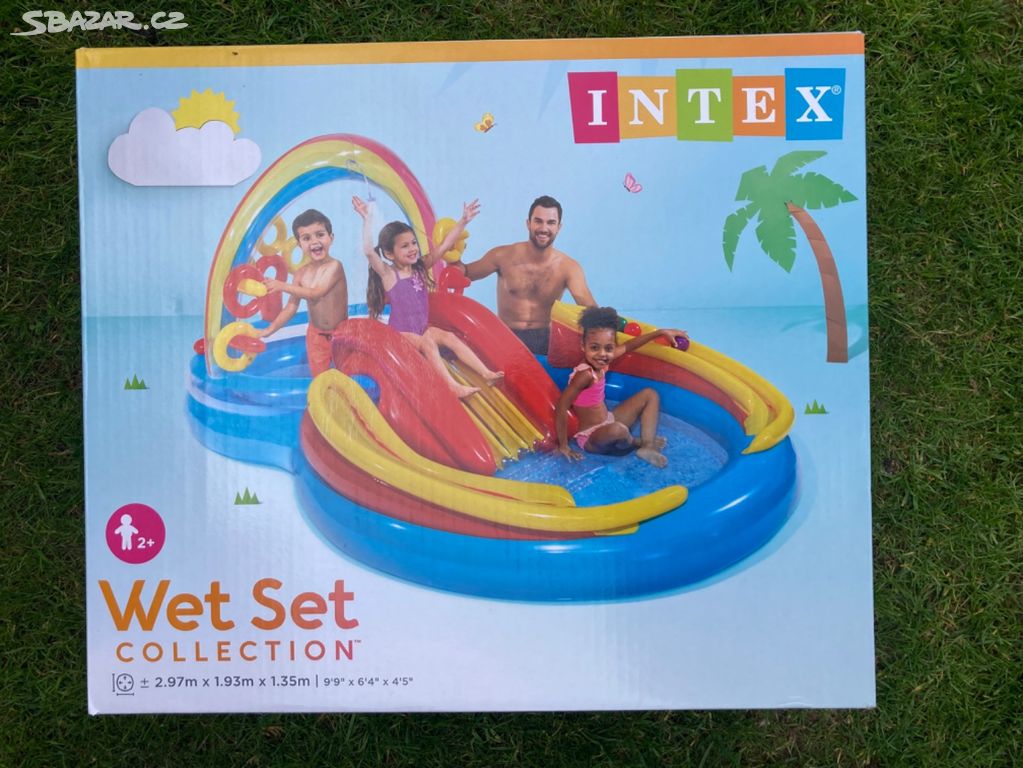 Nepoužitý INTEX bazén Duha hrací centrum