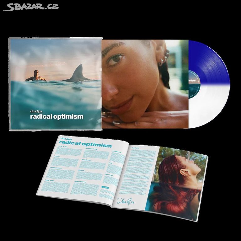 Dua Lipa Radical Optimism Deluxe LP Blue&White