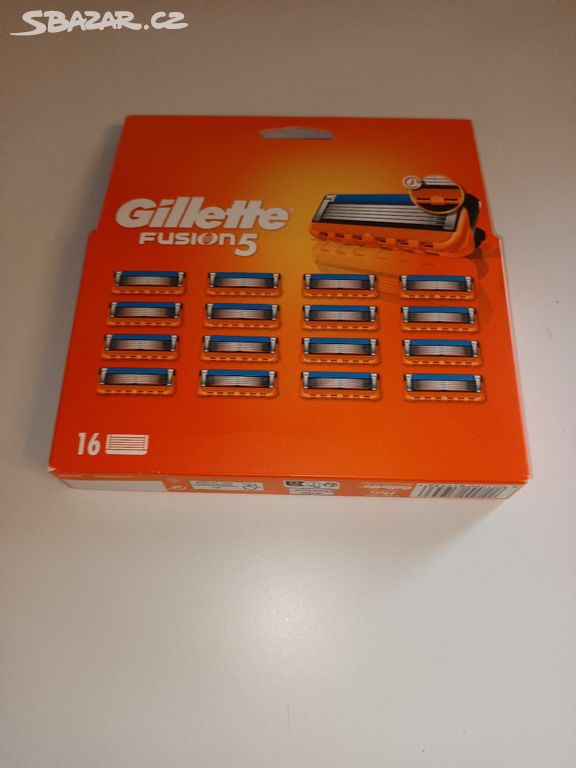 Gillette Fusion5 náhradní hlavice 16 ks