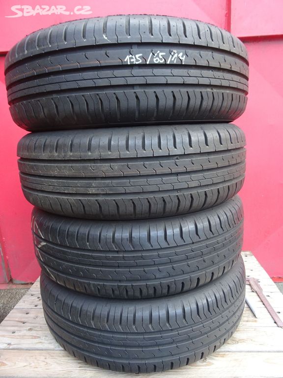 Letní pneu Continental, 175/65/14, 4 ks, 7 mm