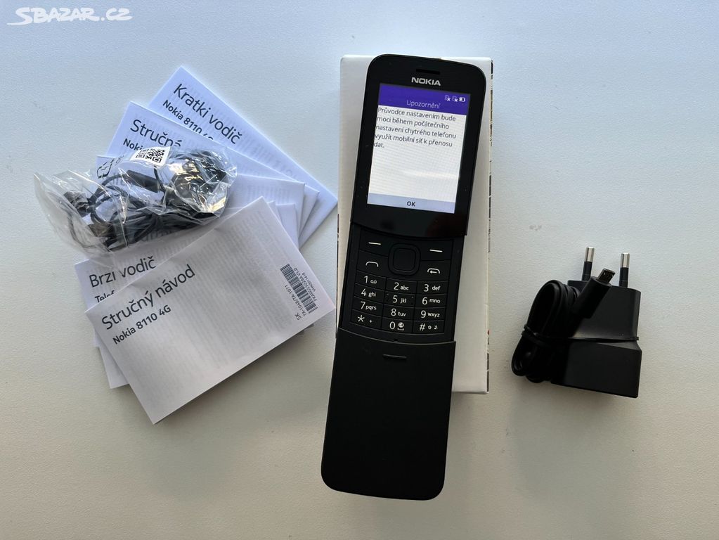 Nokia 8810 4G Dual SIM Černá