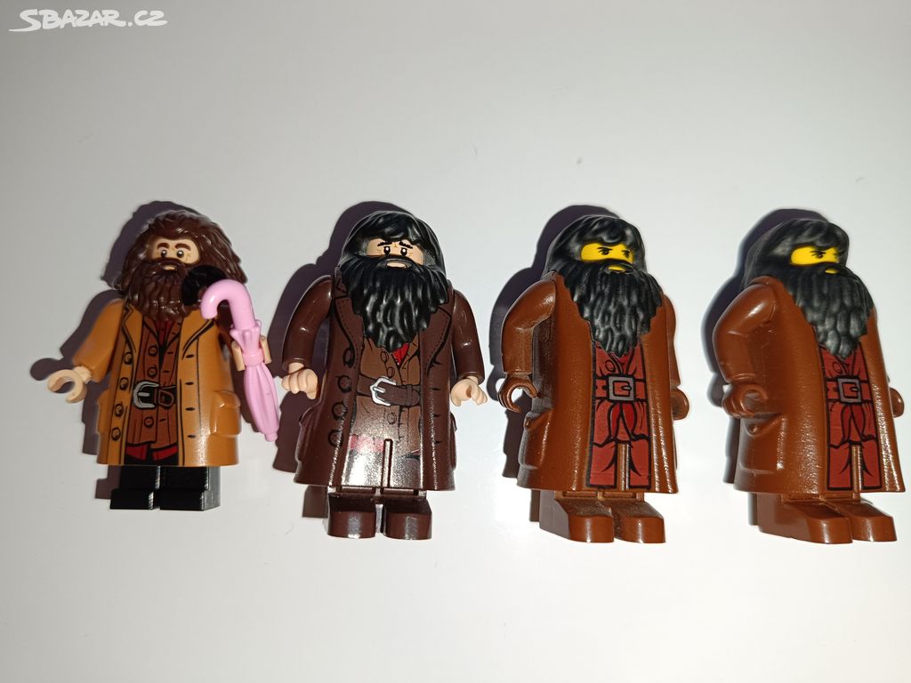 Harry potter lego Rebeus Hagrid Minifigure 4ks