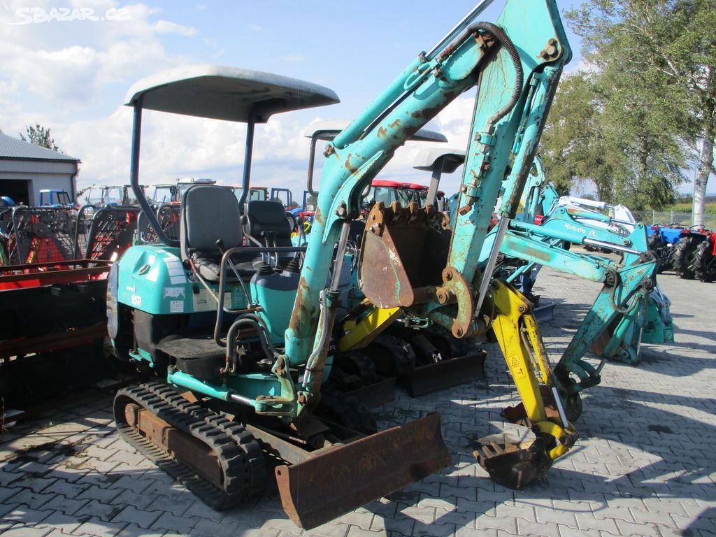 Minibagr Komatsu PC-15 MR 1500kg