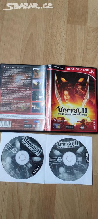 PC CD-ROM, hry, Unreal II-The Awakening