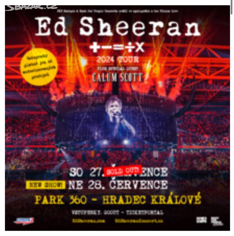 Ed Sheeran - Mathematics tour 28.7.2024