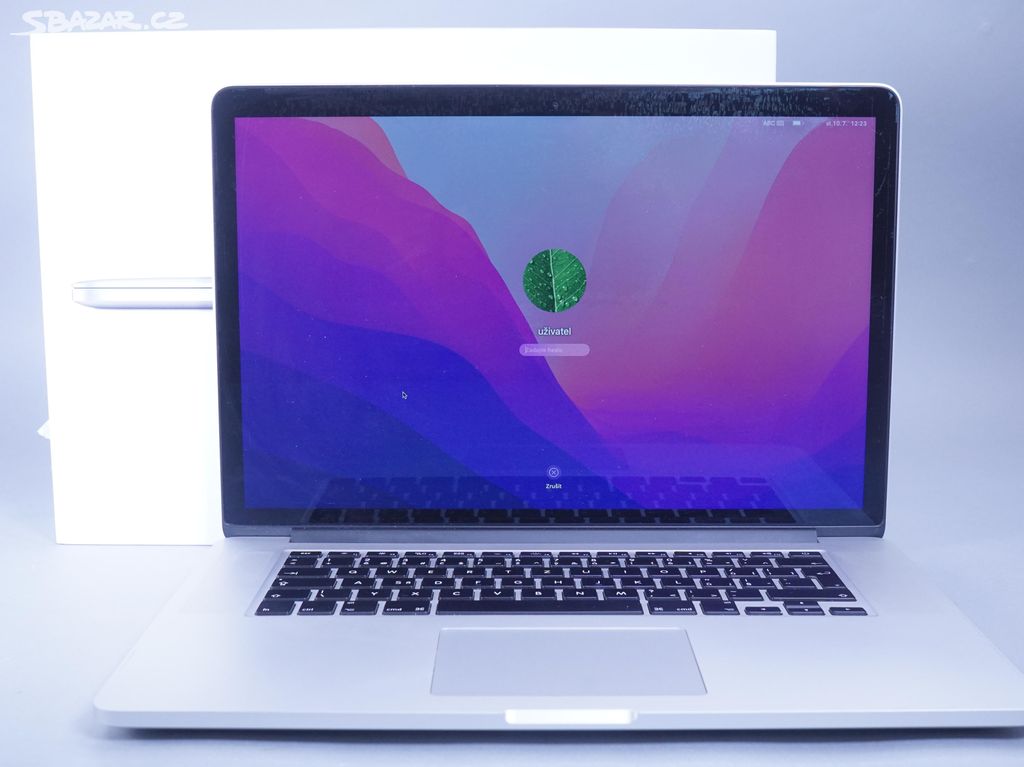 ZÁRUKA/MacbookPro15.4/I7 2.2GHZ/16GB RAM/256GB SSD