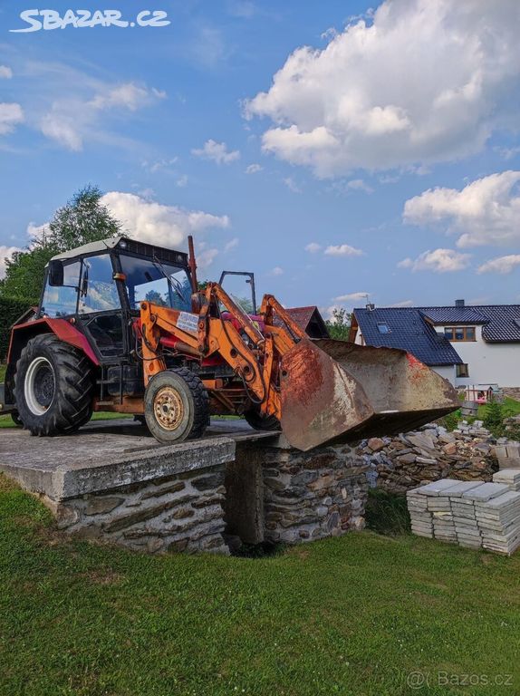 Traktor Zetor 7211 nakladač podkop STK 2026