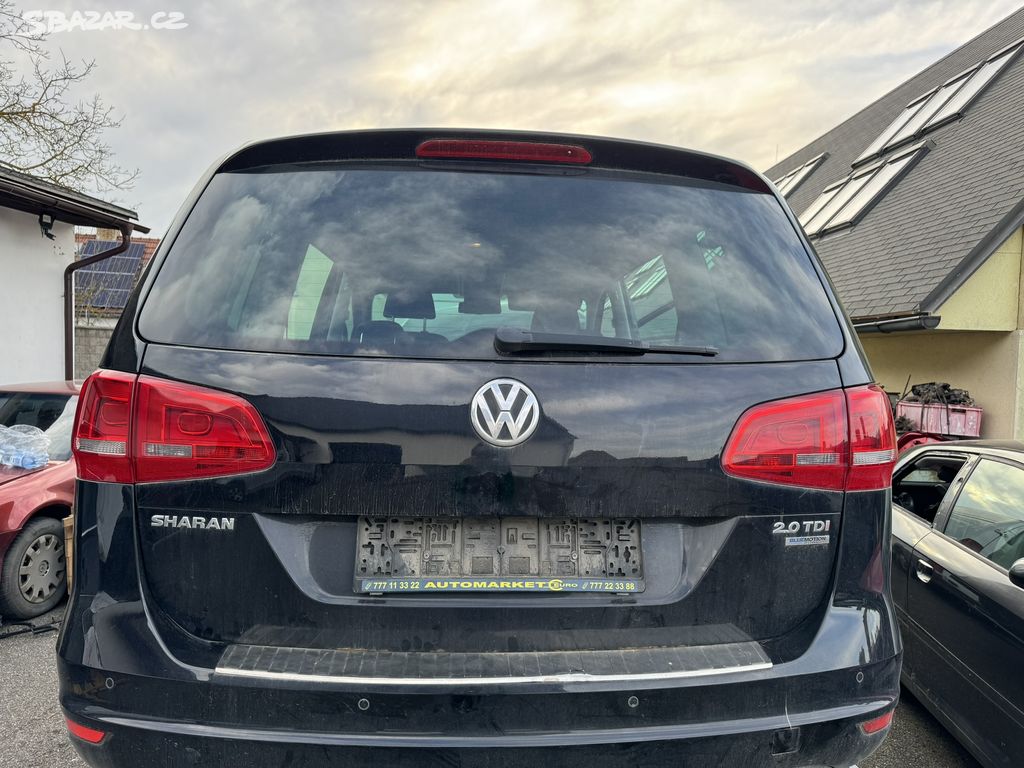 VW Sharan 7N 12 2,0 TDI náhradní díly CFGB/ NGJ