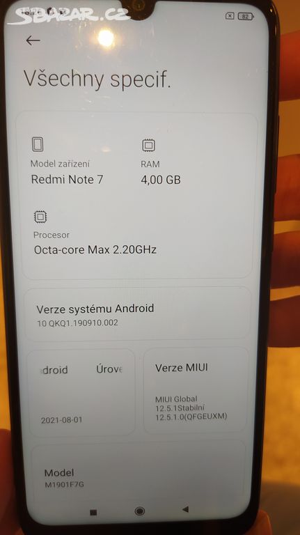 Telefon Xiaomi redmi 7 o