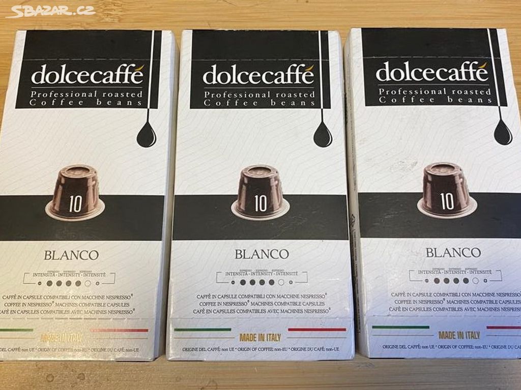 DolceCaffe, 10 kompatibilních Nespresso kapslí