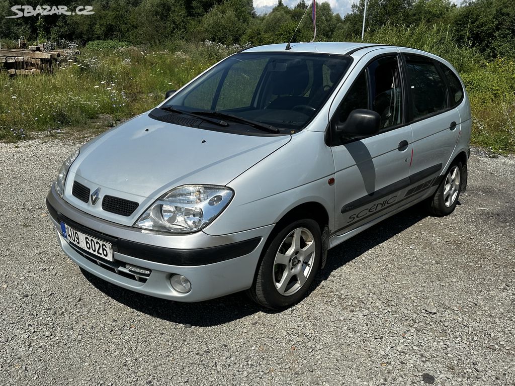 Renault Mégane Scenic 1.6i, r.2003, rozvody,klima