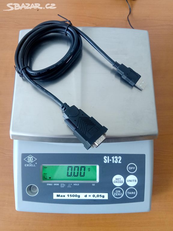 Akční váha SI 1500g/3000g d=0,05g/0,1g s USB k PC