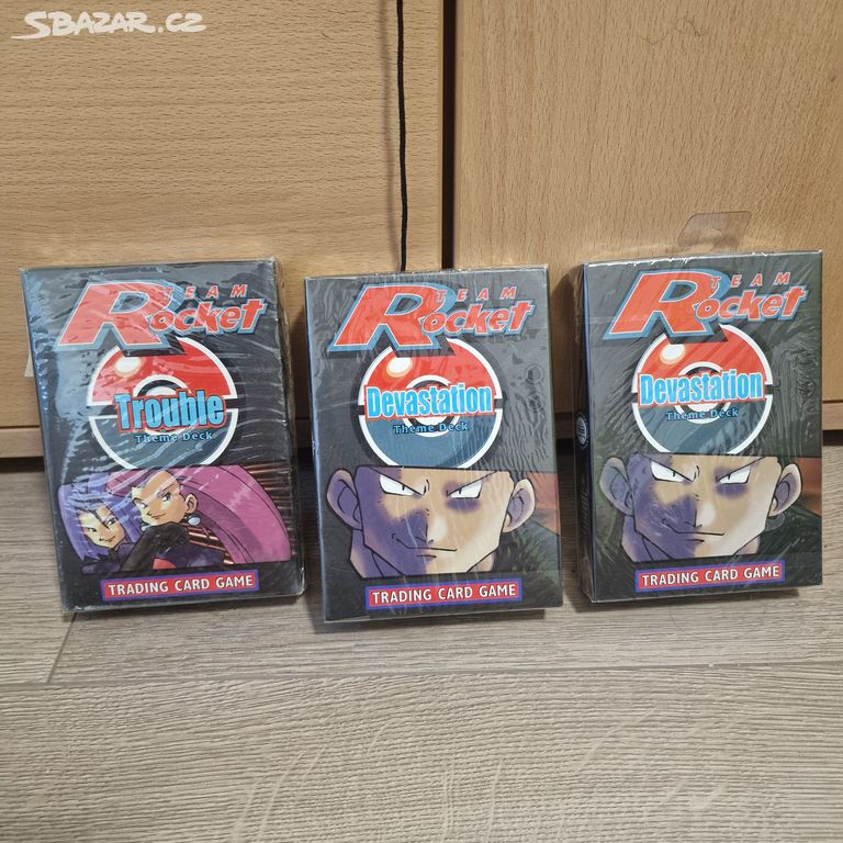 Pokémon Theme Deck Team Rocket 1999-2000 !