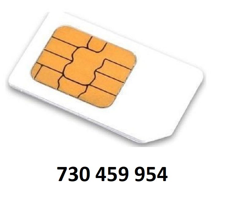 Nová sim karta- zlaté zrcadlové číslo: 730 459 954