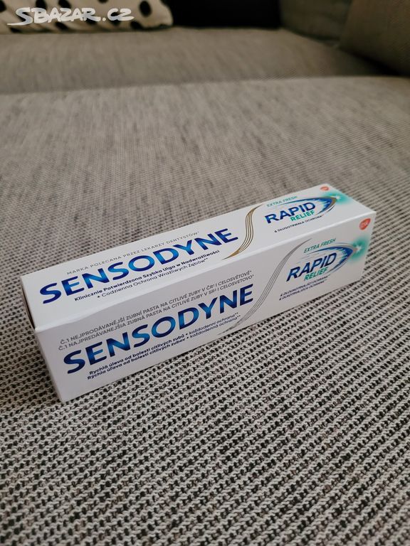 Nová zubní pasta Rapid Extra Fresh zn. Sensodyne